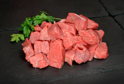 Halal Cubed Beef
