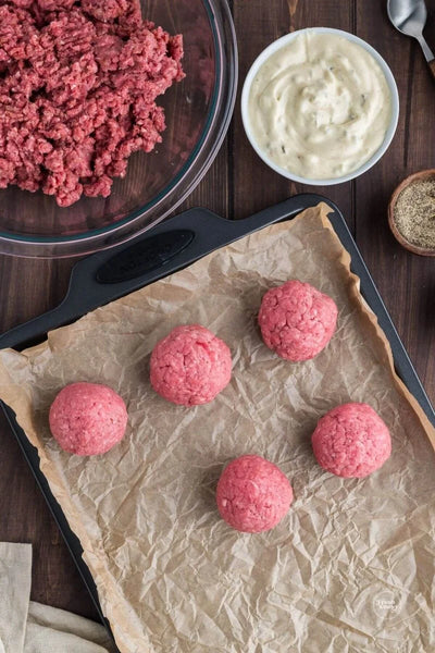 Halal meat online - Burger Balls